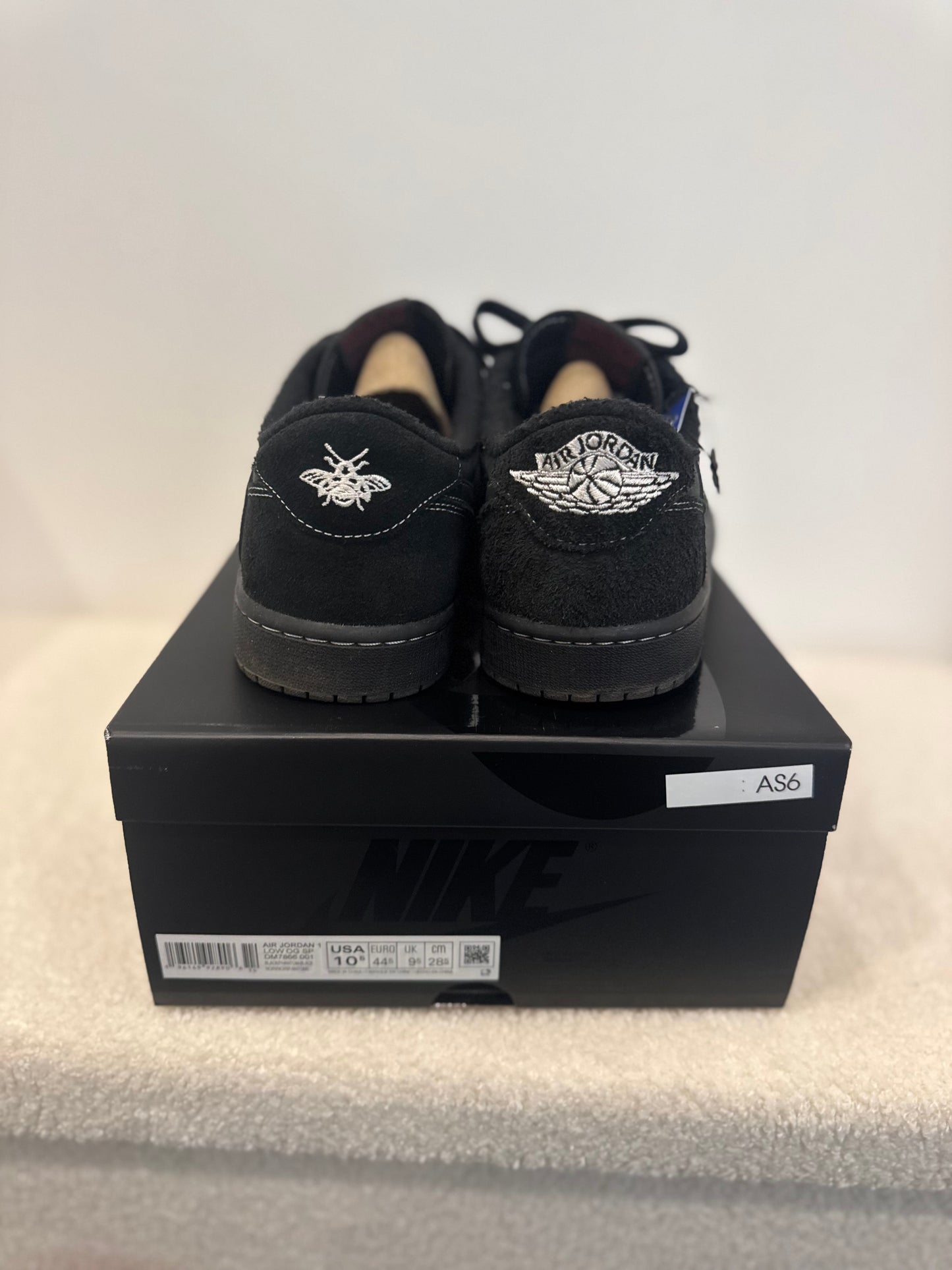 Air Jordan 1 Low OG SP Travis Scott Black Phantom (44.5 EU)