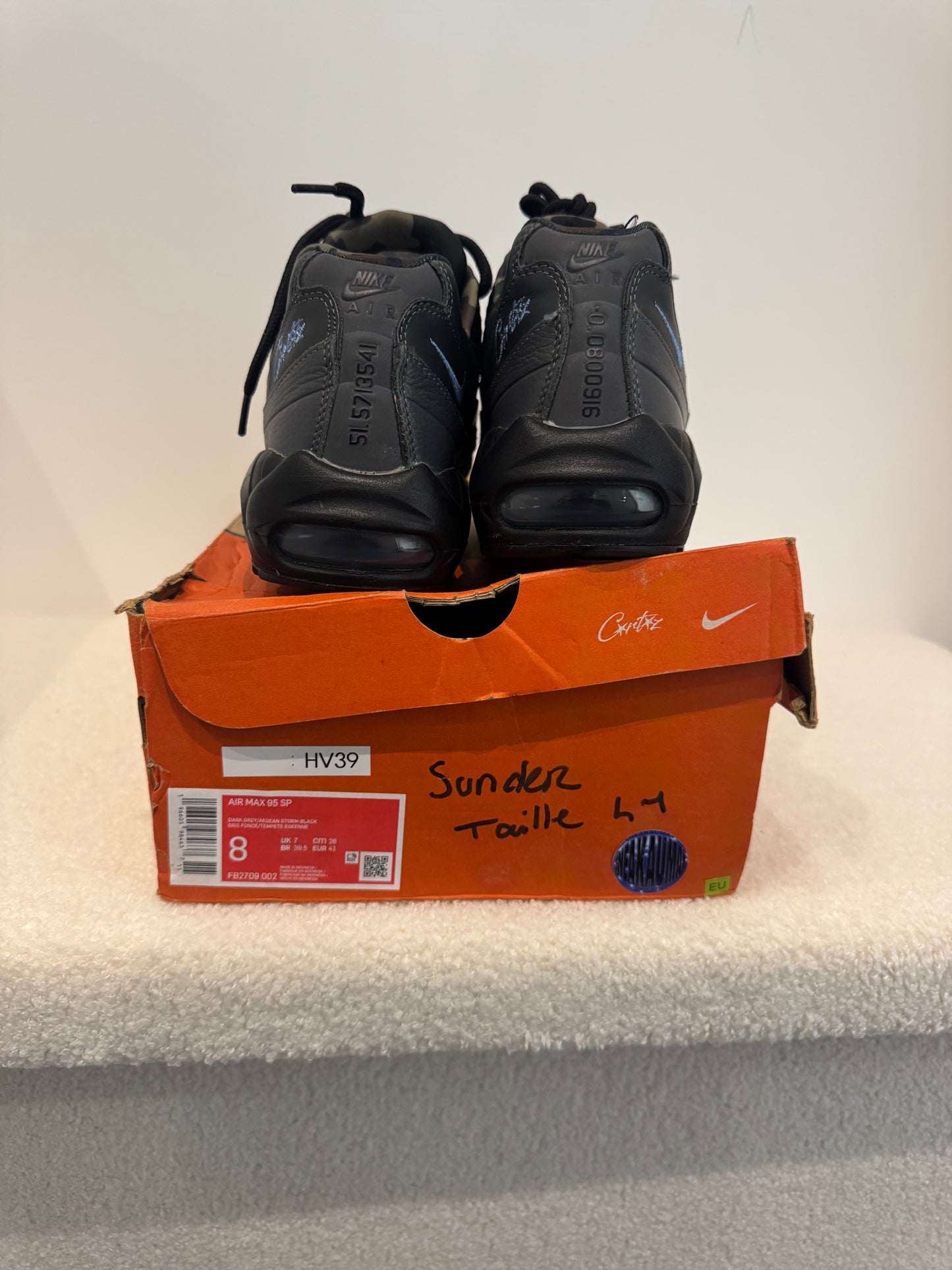 Nike Air Max 95 SP Corteiz Black (41)