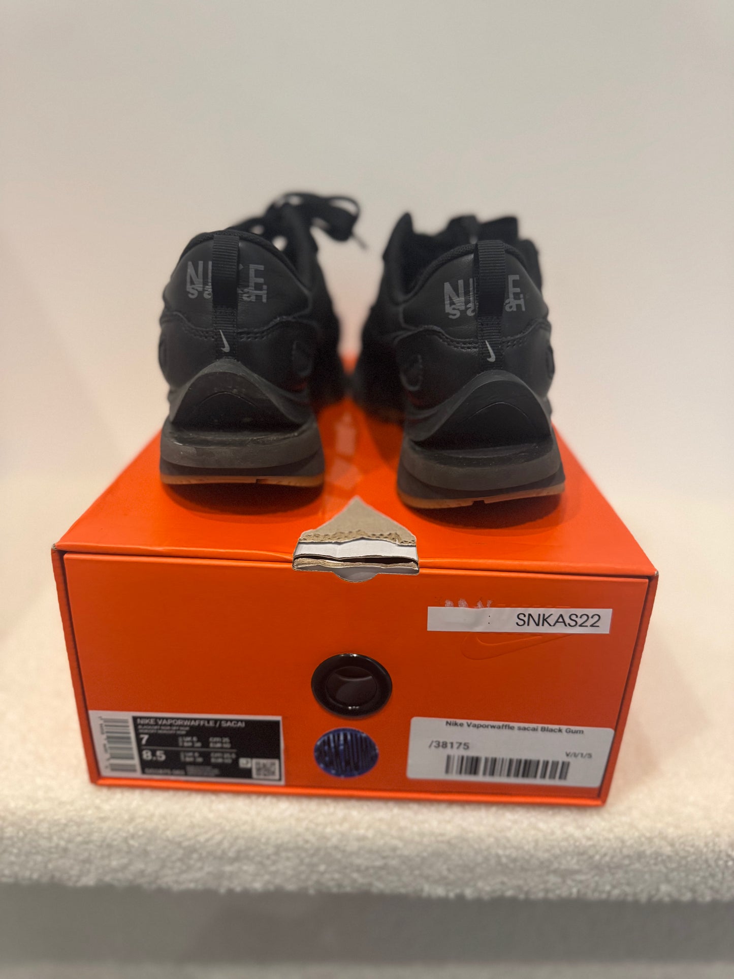 Nike VaporWaffle Sacai Black Gum (40)