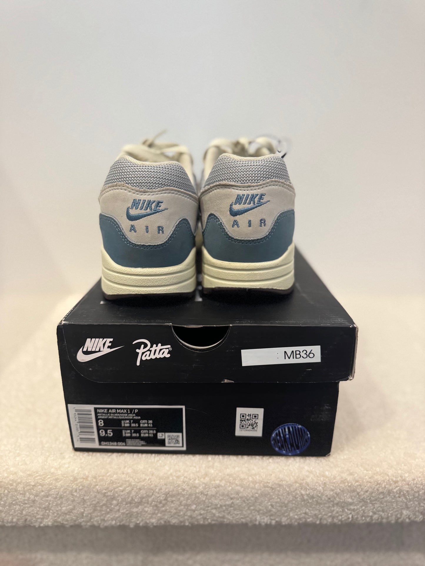 Nike Air Max 1 Patta "Noise Aqua" (41)