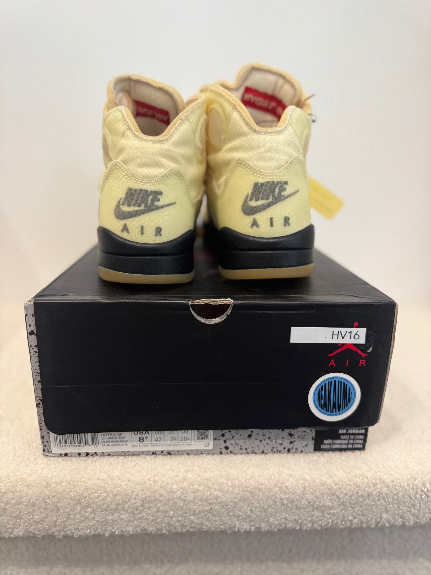 Air Jordan 5 Off-White Sail (42)