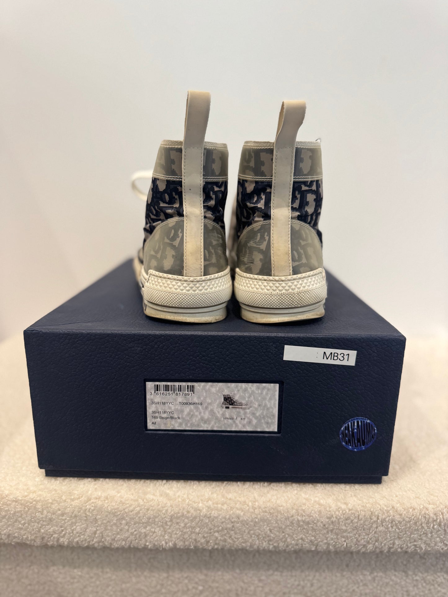 Dior B23 High Oblique Beige/Black (42)