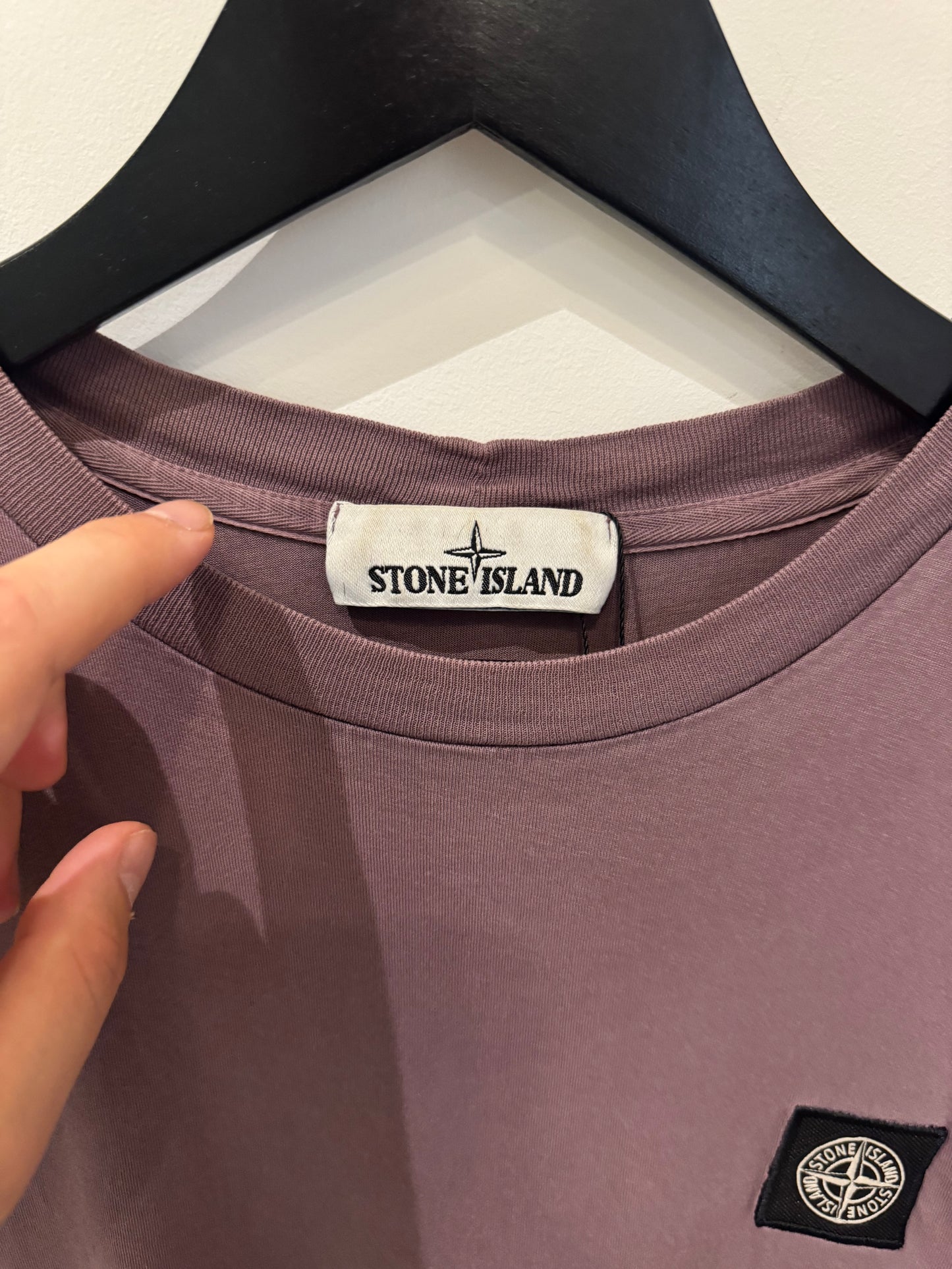 Stone Island T-Shirt Rose / Mauve (M)