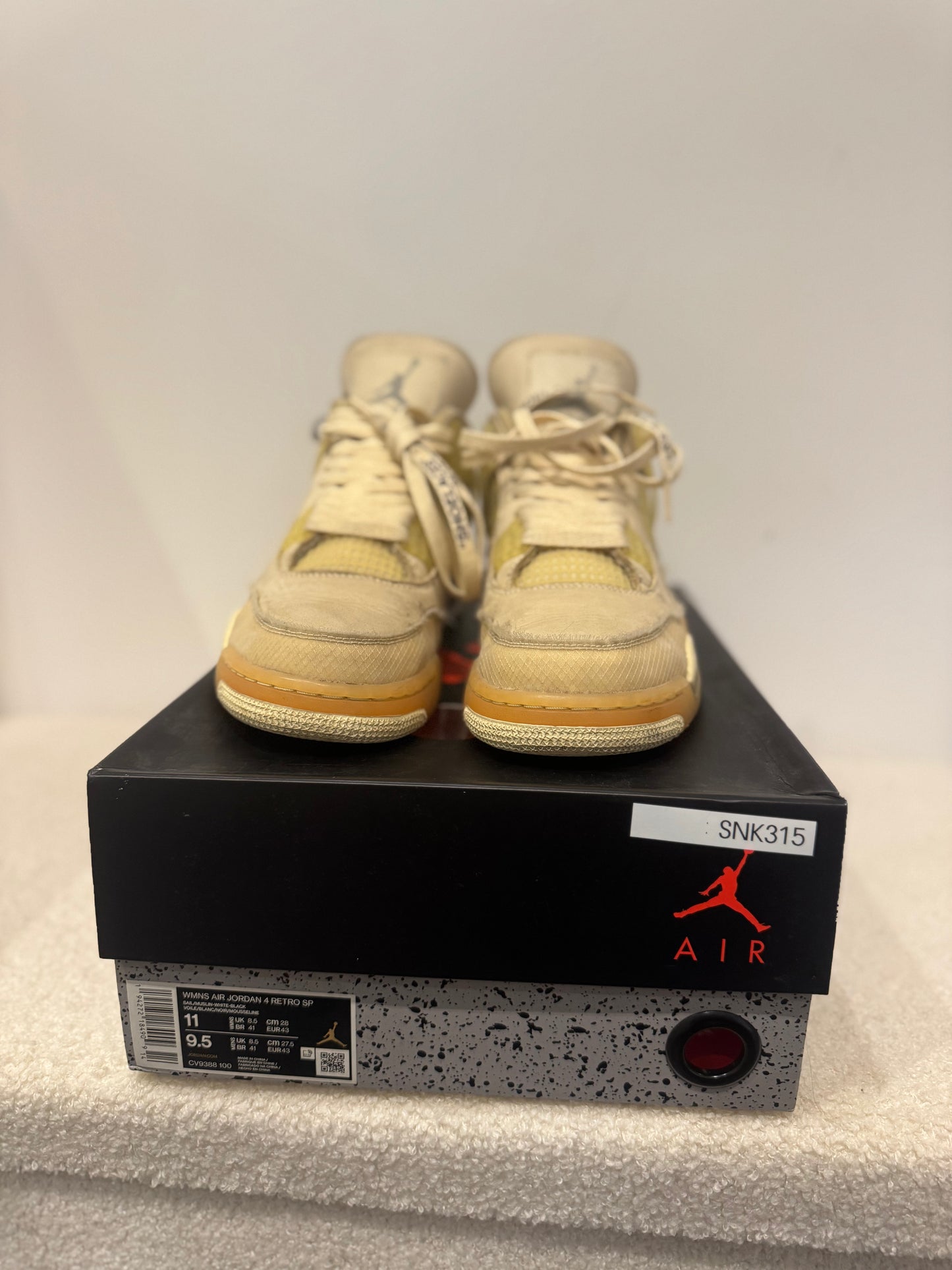 Air Jordan 4 Retro x Off-White “Sail” (43)