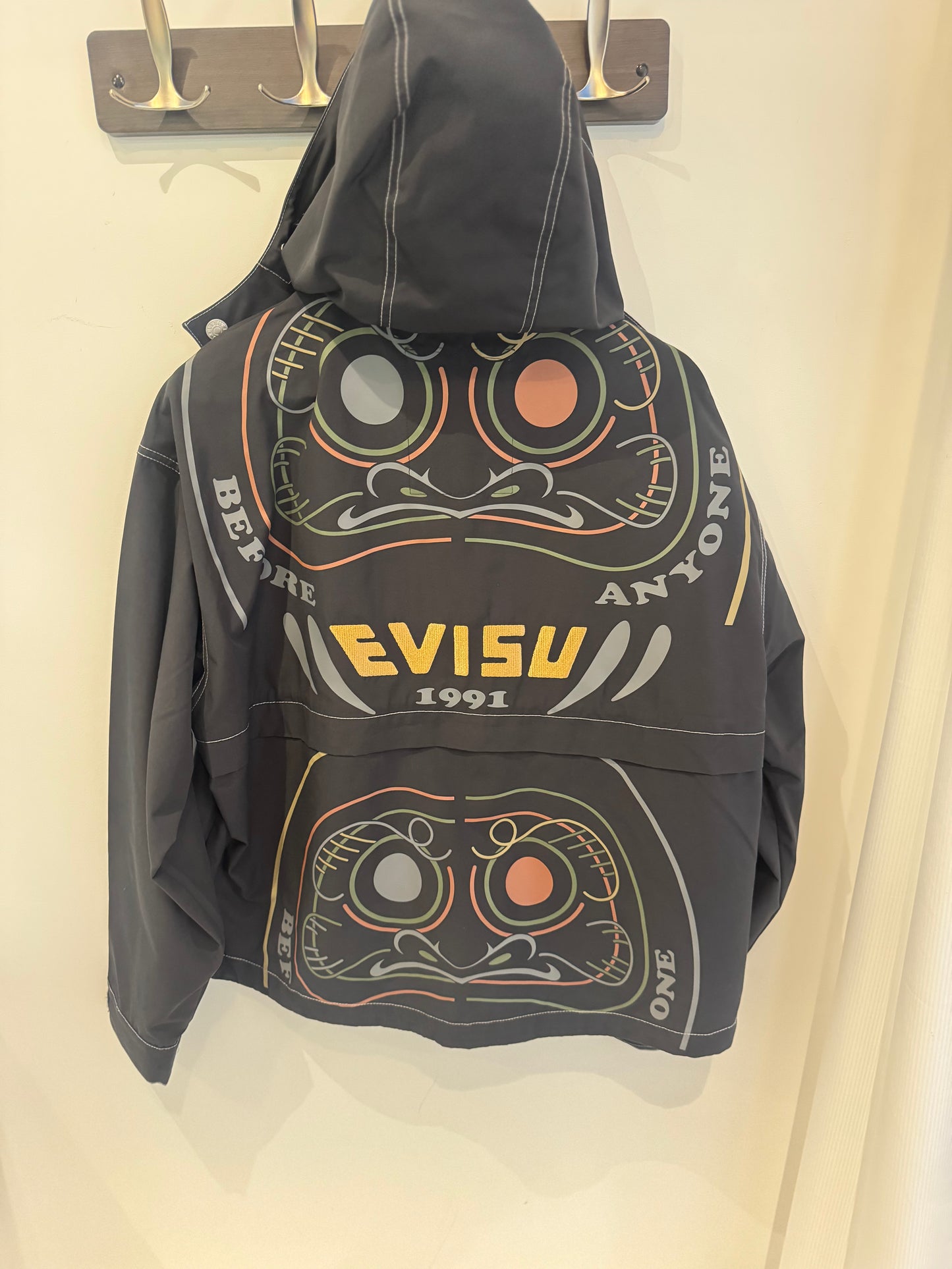 Evisu Premium Denim – Veste noire (M)