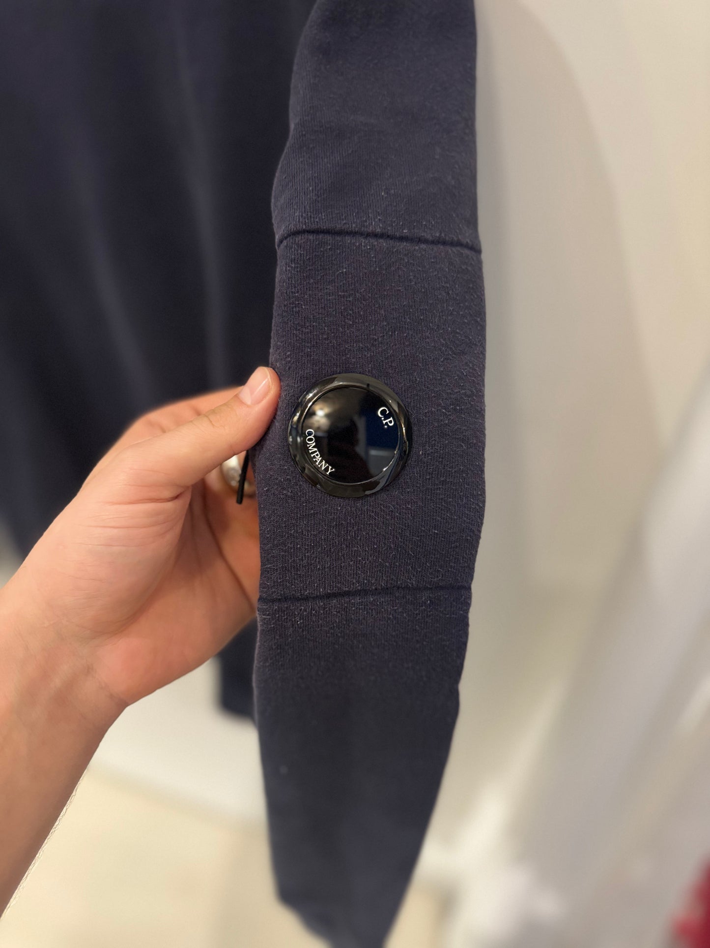 C.P. Company Sweat Lens Bleu Marine (M)