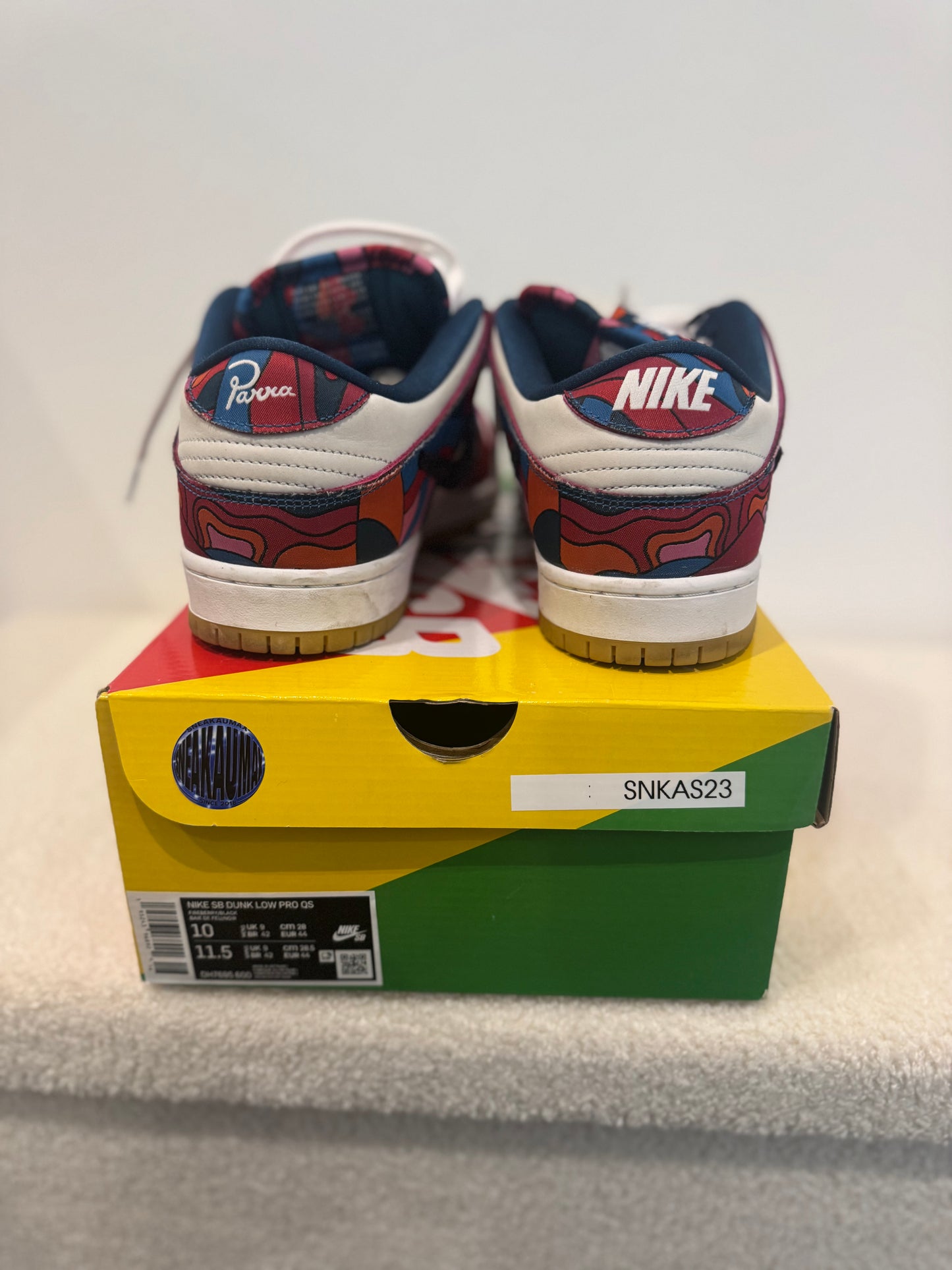 Nike SB Dunk Low Parra Abstract Art (44 EU)