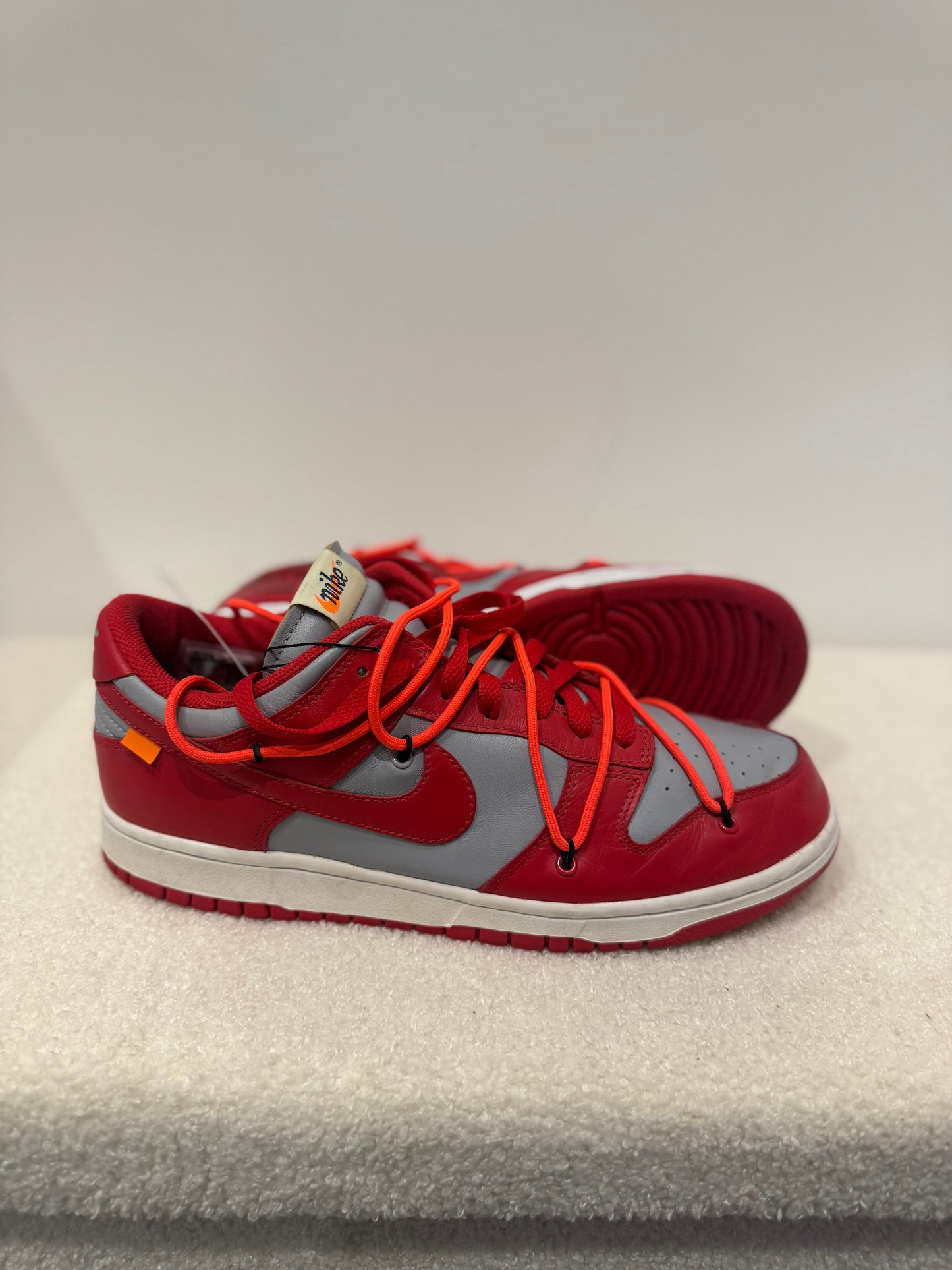Nike Dunk Low Off-White University Red (44.5 EU)