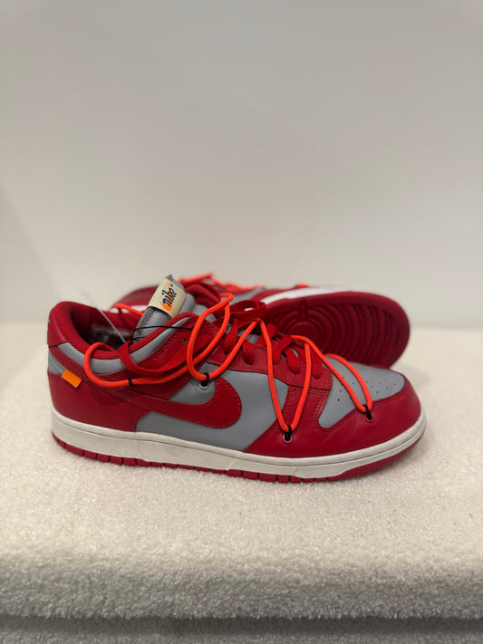 Nike Dunk Low Off-White University Red (44.5 EU)