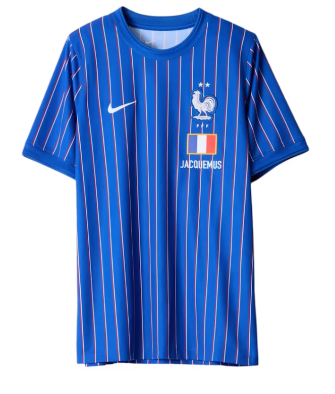 Nike x Jacquemus x Équipe de France Pre-Match Jersey 2026 Blue (S–XXL)