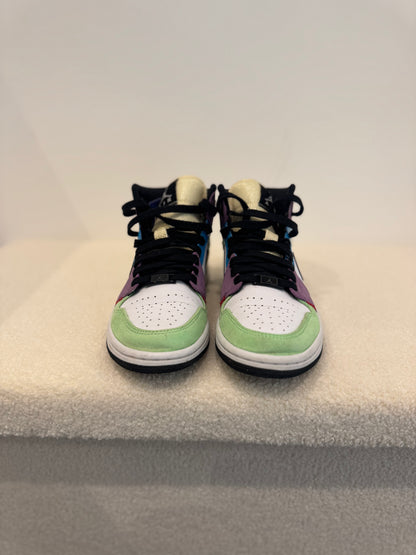 WMNS Air Jordan 1 Mid SE "White/Light Arctic Pink" (EU 38)