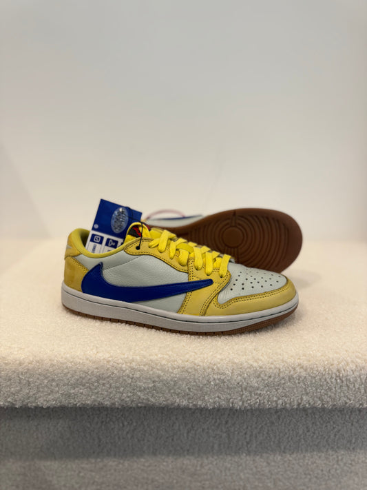 Travis Scott x Air Jordan 1 Low OG SP "Canary" (EU 38)