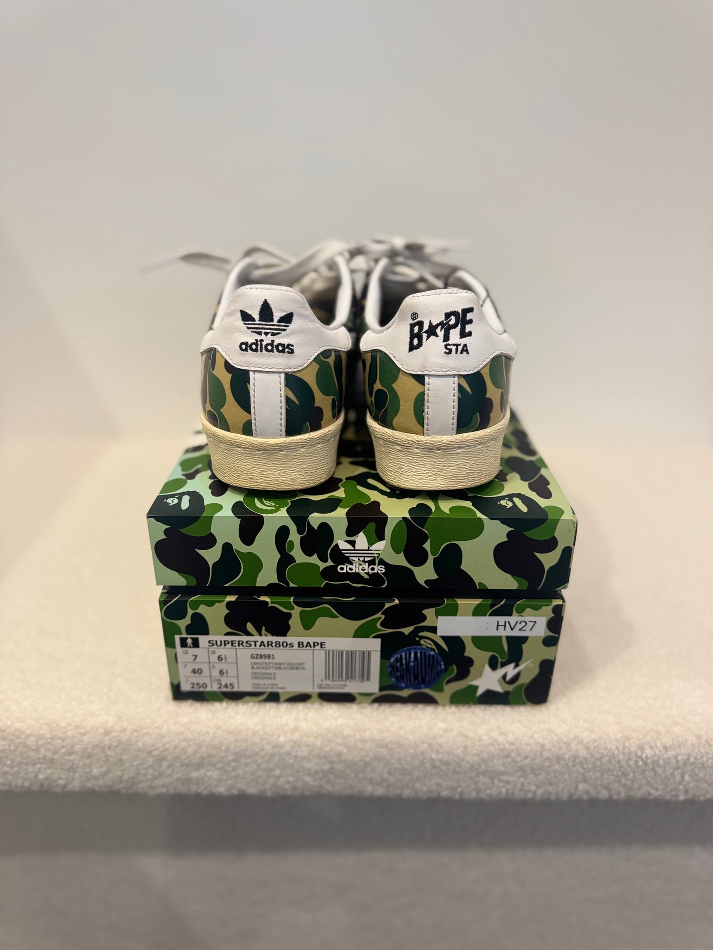 adidas Superstar 80s x BAPE (EU 40)