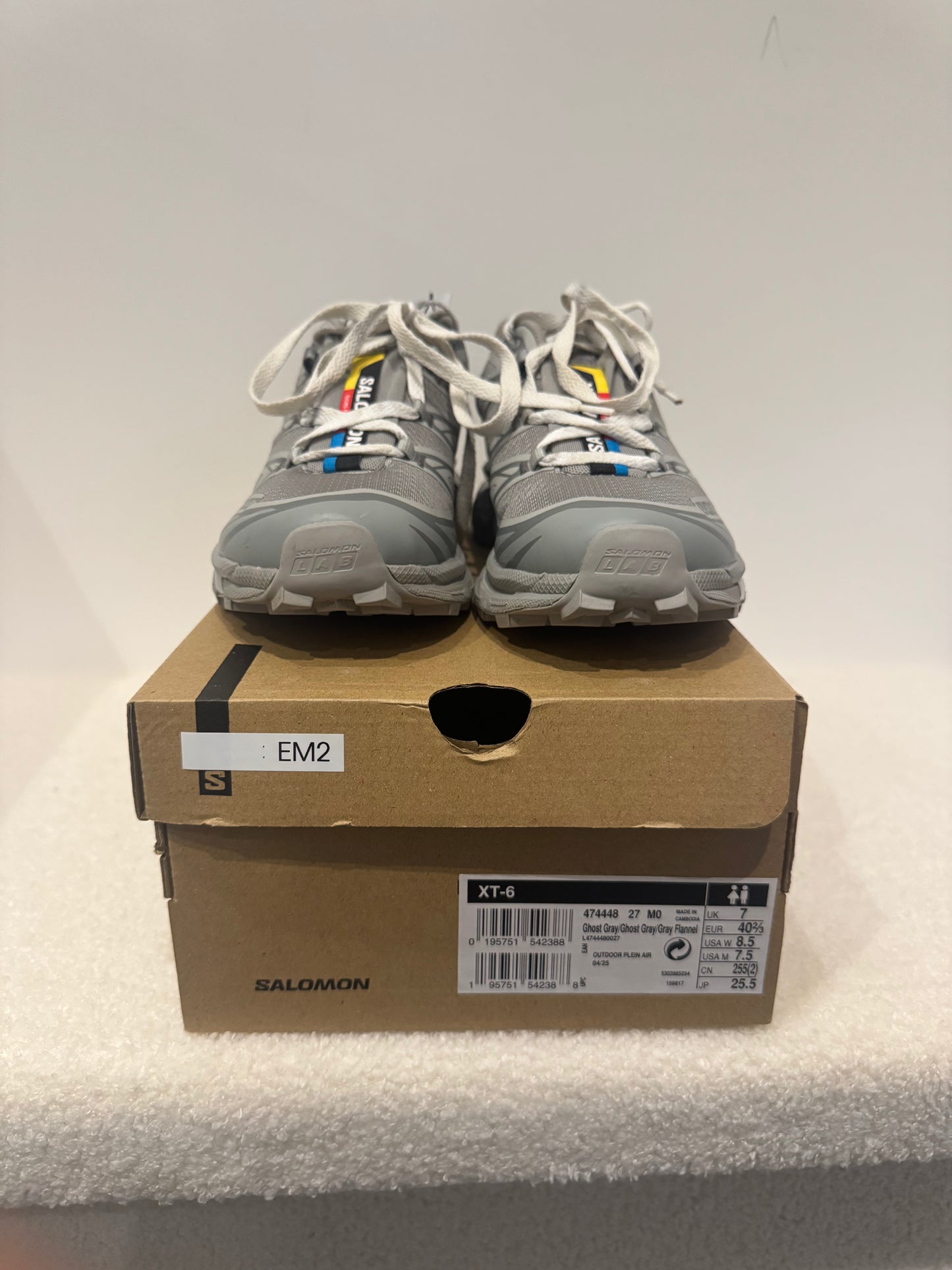 Salomon XT-6 "Ghost Gray" (40⅔)