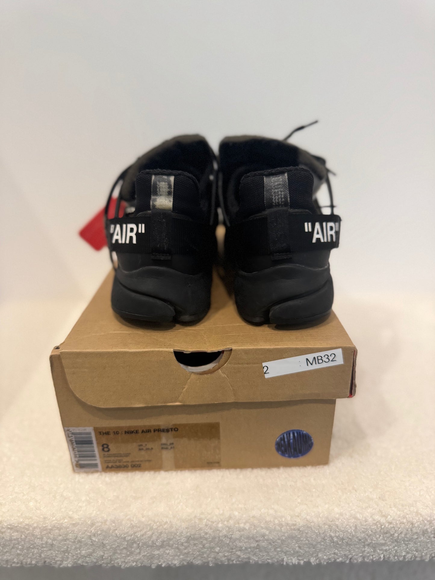 Nike Air Presto Off-White Black (41)