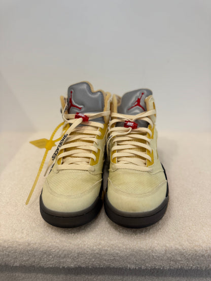 Air Jordan 5 Off-White Sail (42)
