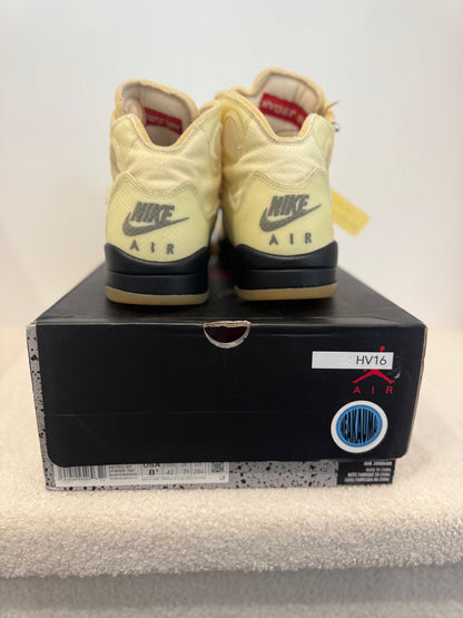 Air Jordan 5 Off-White Sail (42)