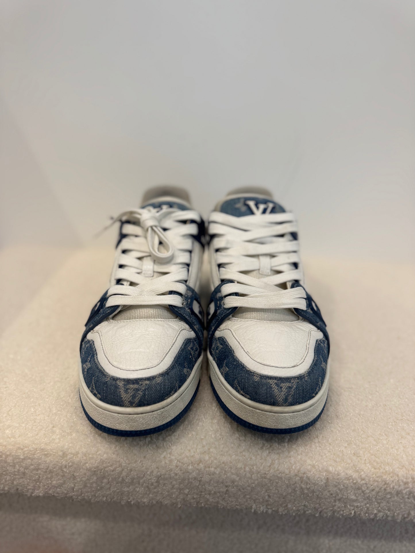 Louis Vuitton Trainer Denim Blue (42/43)