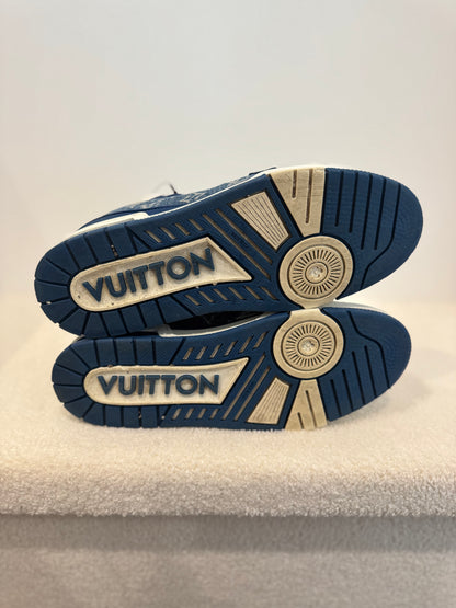 Louis Vuitton Trainer Denim Blue (42/43)