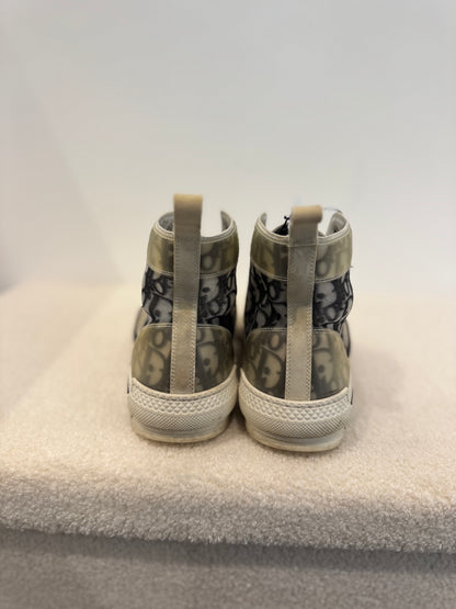 Dior B23 High Oblique Transparent White/Black (42)