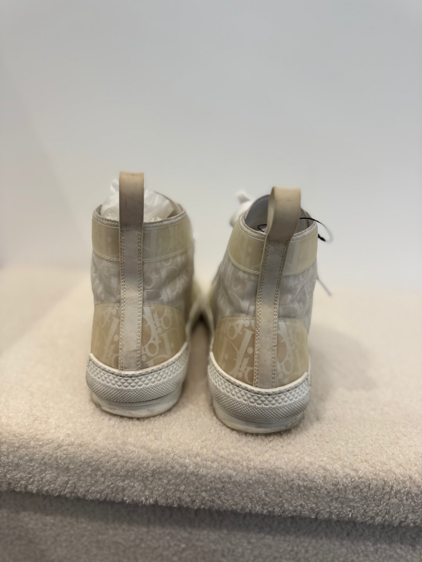 Dior B23 High Oblique Transparent White/White (43)