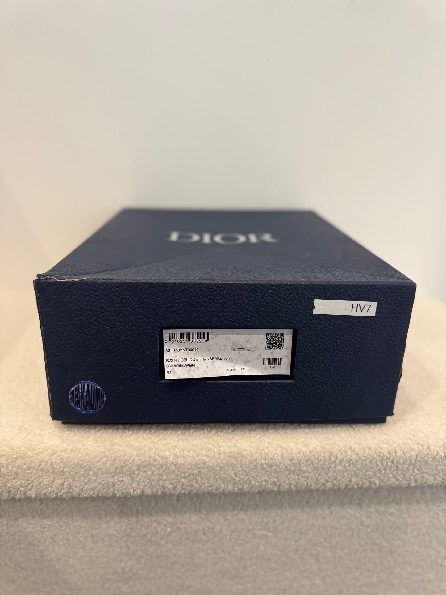 Dior B23 High Oblique Transparent White/White (43)