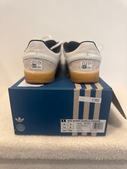 Adidas x Bad Bunny Gazelle Indoor White Gum (42 EU)