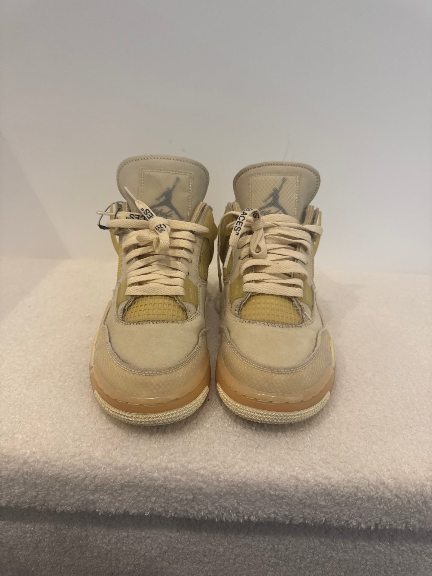 Air Jordan 4 x Off-White "Sail" (43 EU)