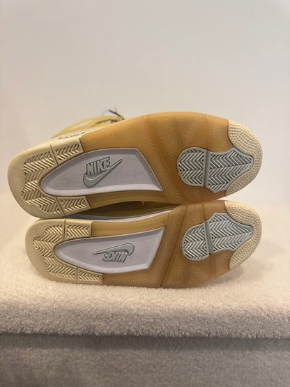 Air Jordan 4 x Off-White "Sail" (43 EU)