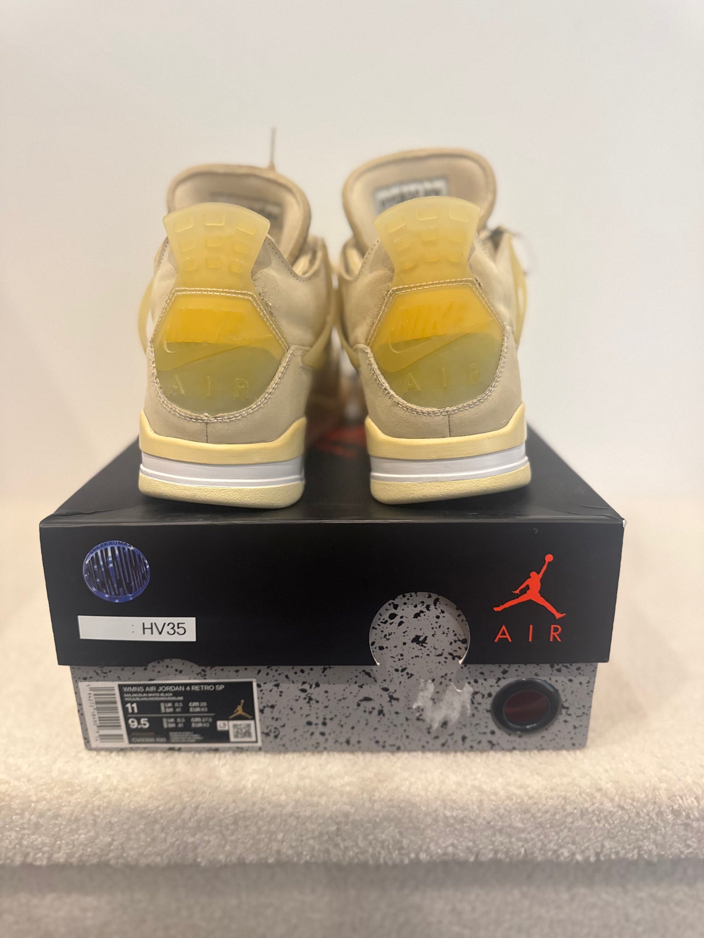 Air Jordan 4 x Off-White "Sail" (43 EU)