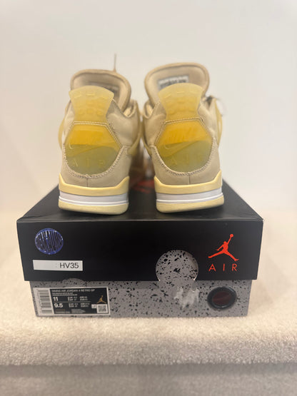 Air Jordan 4 x Off-White "Sail" (43 EU)