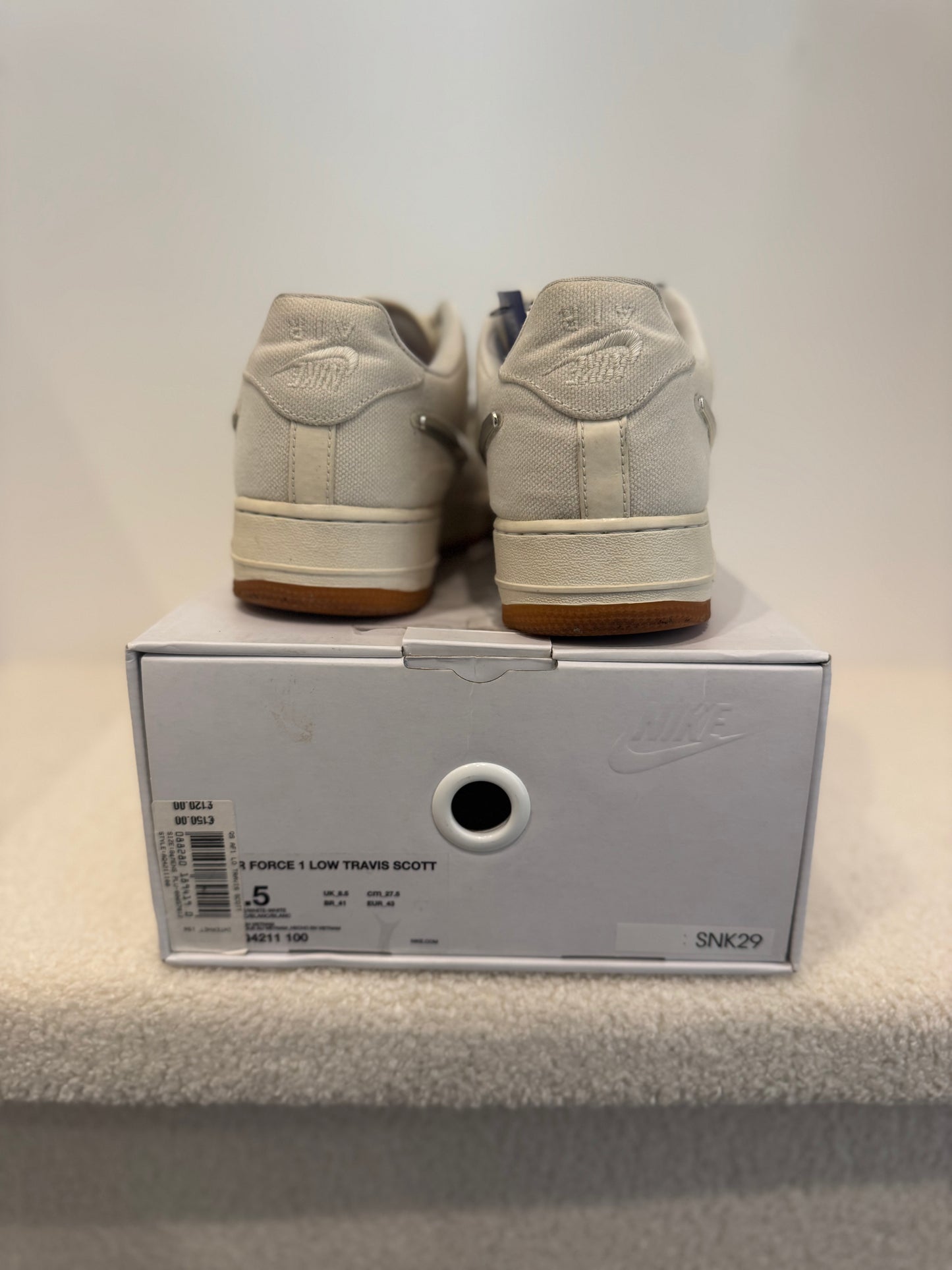 Travis Scott x Nike Air Force 1 Low Sail (43)
