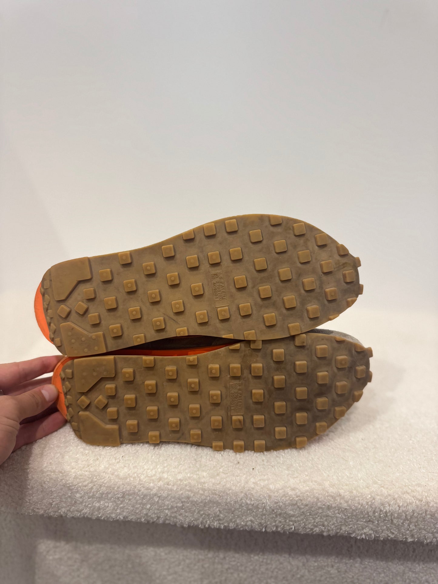 CLOT x sacai x Nike LDWaffle "Orange Blaze" (42.5)