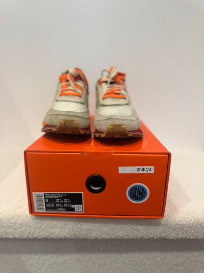 CLOT x sacai x Nike LDWaffle "Orange Blaze" (42.5)