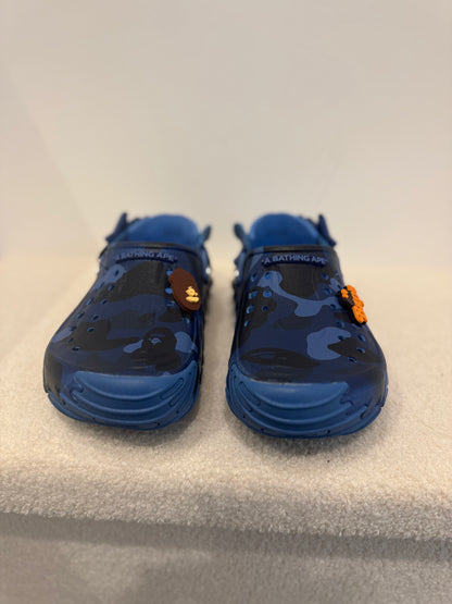 Crocs x A Bathing Ape Classic Clog Blue Camo (44)
