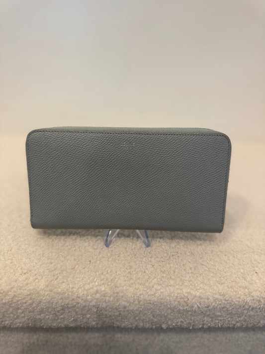 Portefeuille Zippé Gris Celine