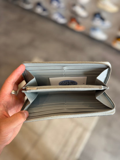Portefeuille Zippé Gris Celine