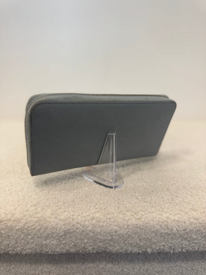 Portefeuille Zippé Gris Celine