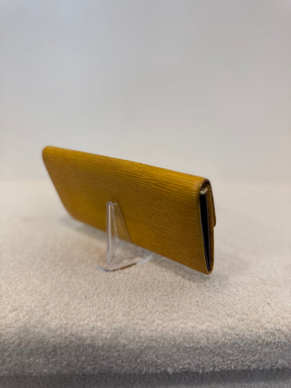 Portefeuille Louis Vuitton Epi Jaune (1998)