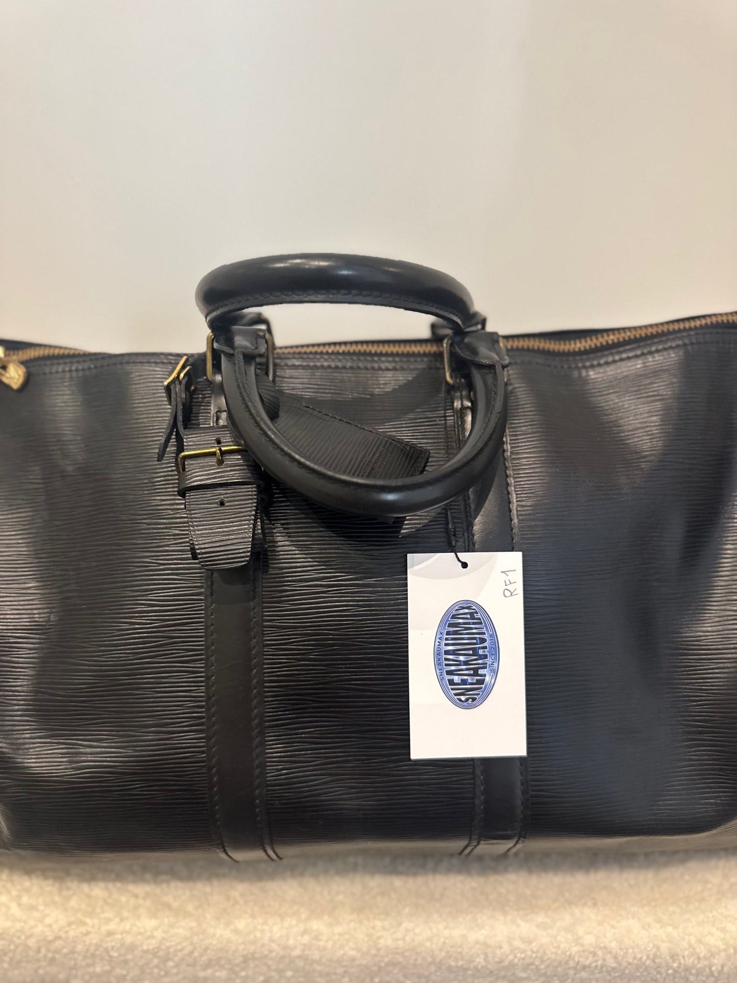 Louis Vuitton Keepall Epi Noir (1990)