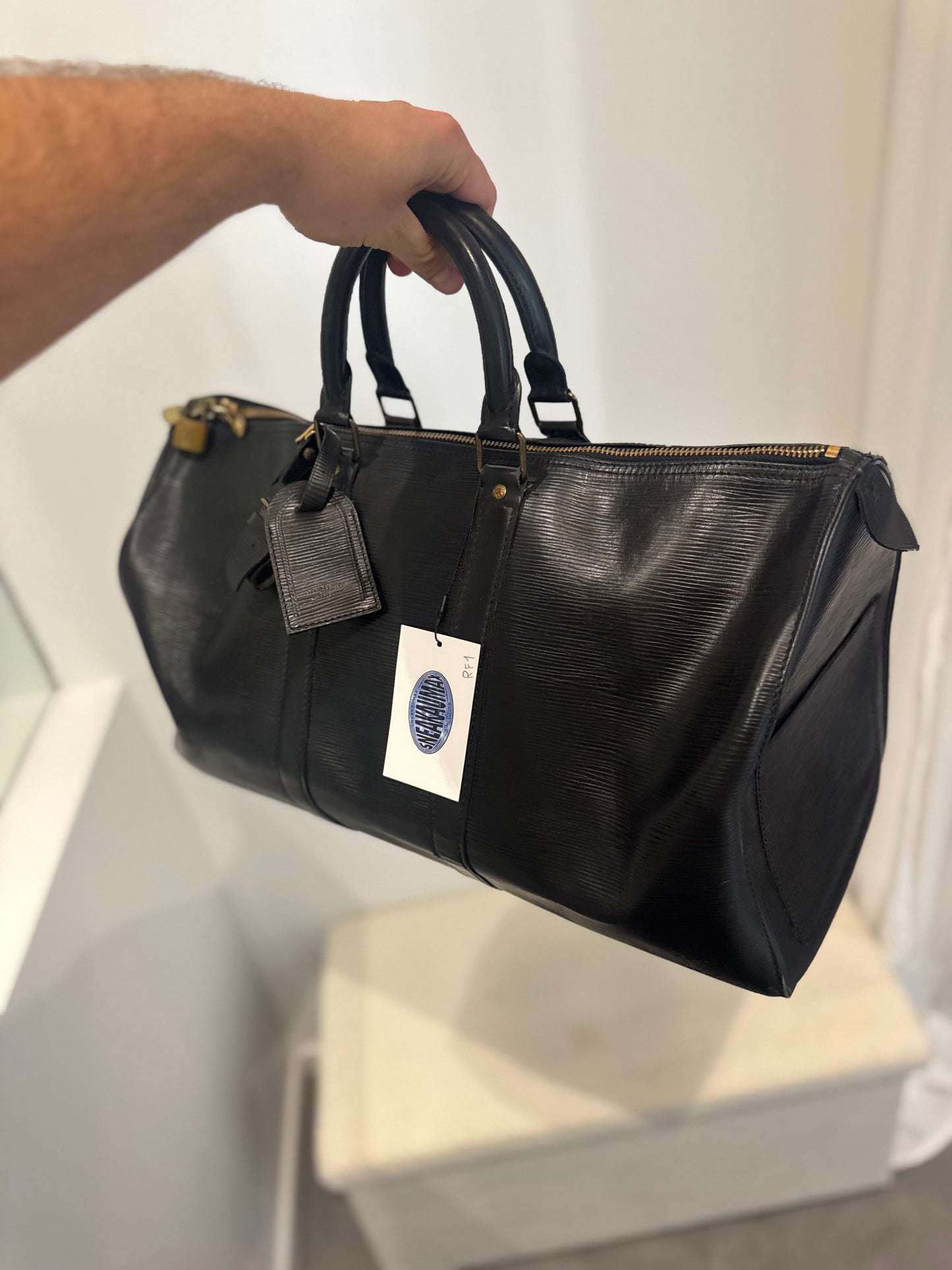 Louis Vuitton Keepall Epi Noir (1990)