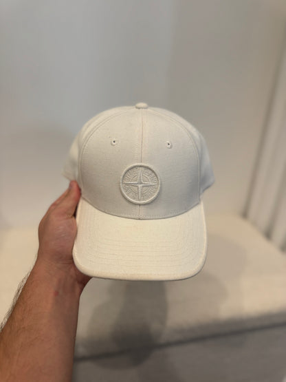 Casquette Stone Island Blanche