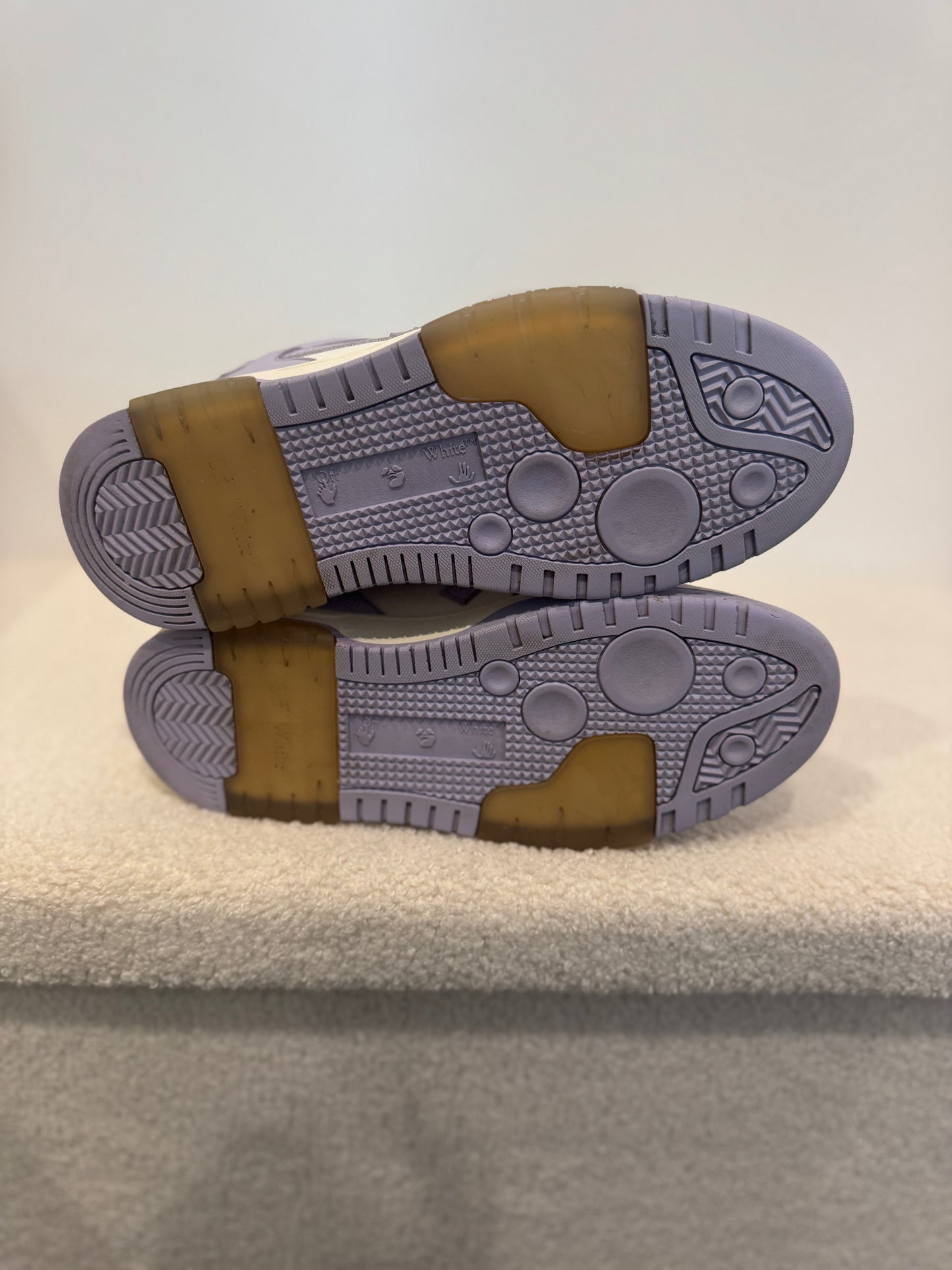 Off-White Out Of Office “White / Light Purple” (41)