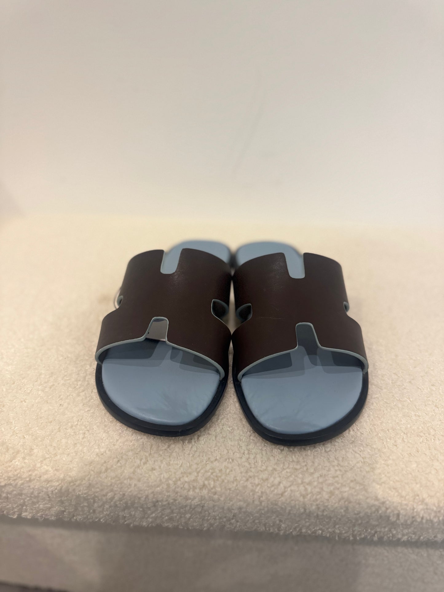 Hermès Izmir Sandal Brown / Blue (41)