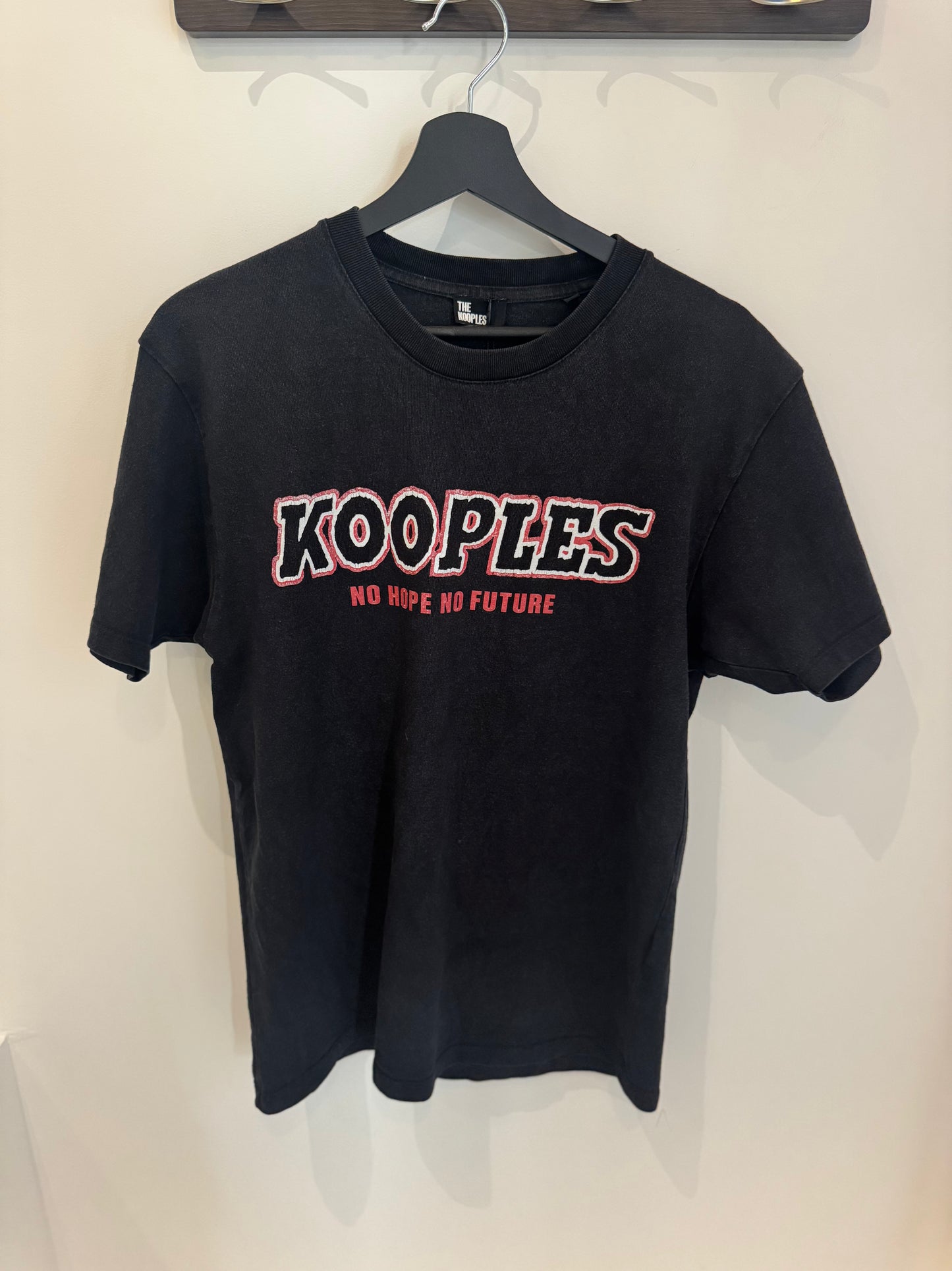 The Kooples “No Hope No Future” T-Shirt Black (S)
