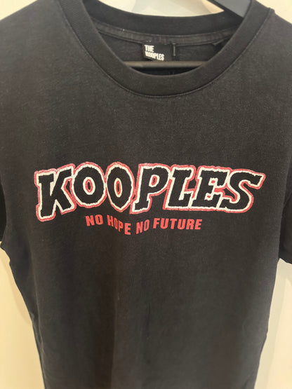 The Kooples “No Hope No Future” T-Shirt Black (S)
