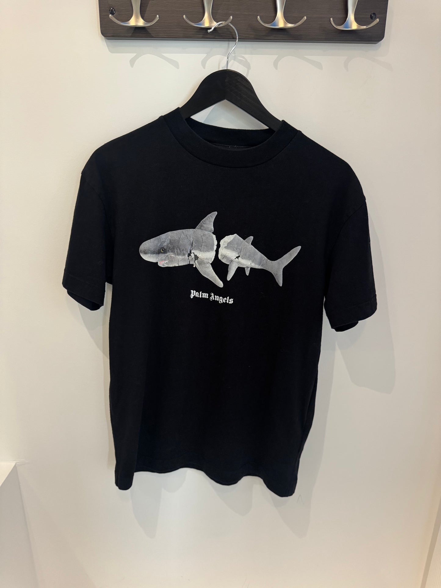Palm Angels Shark T-Shirt Black (M)