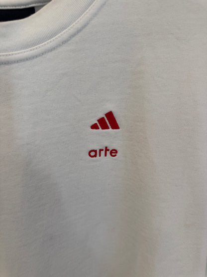 Arte x Adidas T-Shirt White x CAN (S)