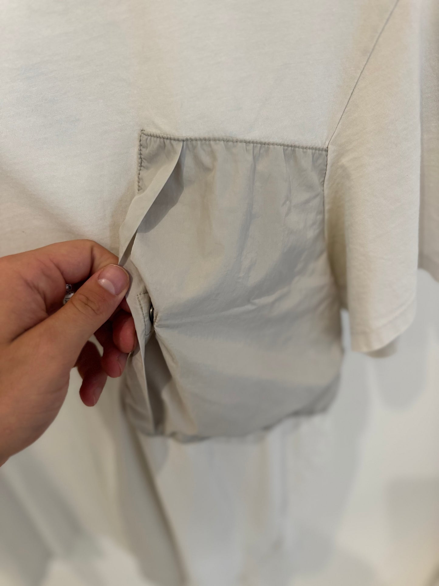 Parajumpers T-Shirt Pocket Blanc (M)