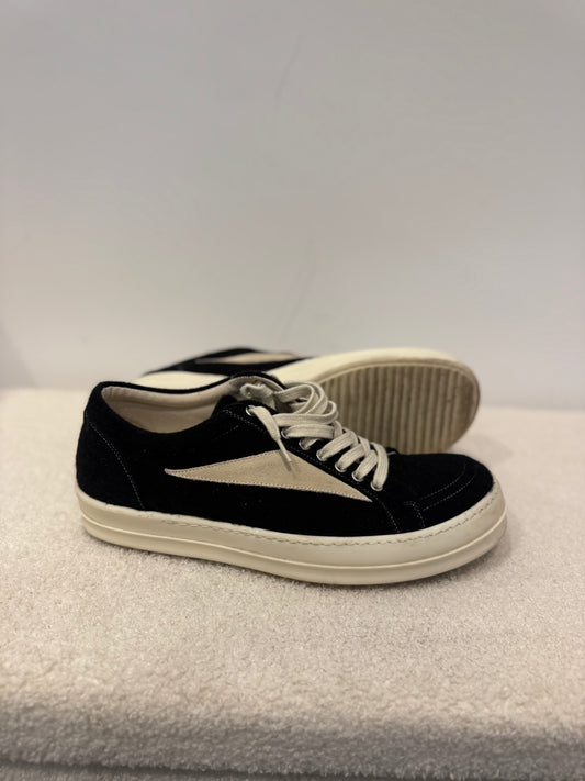 Rick Owens Vintage Sneaks Black / Milk (43)